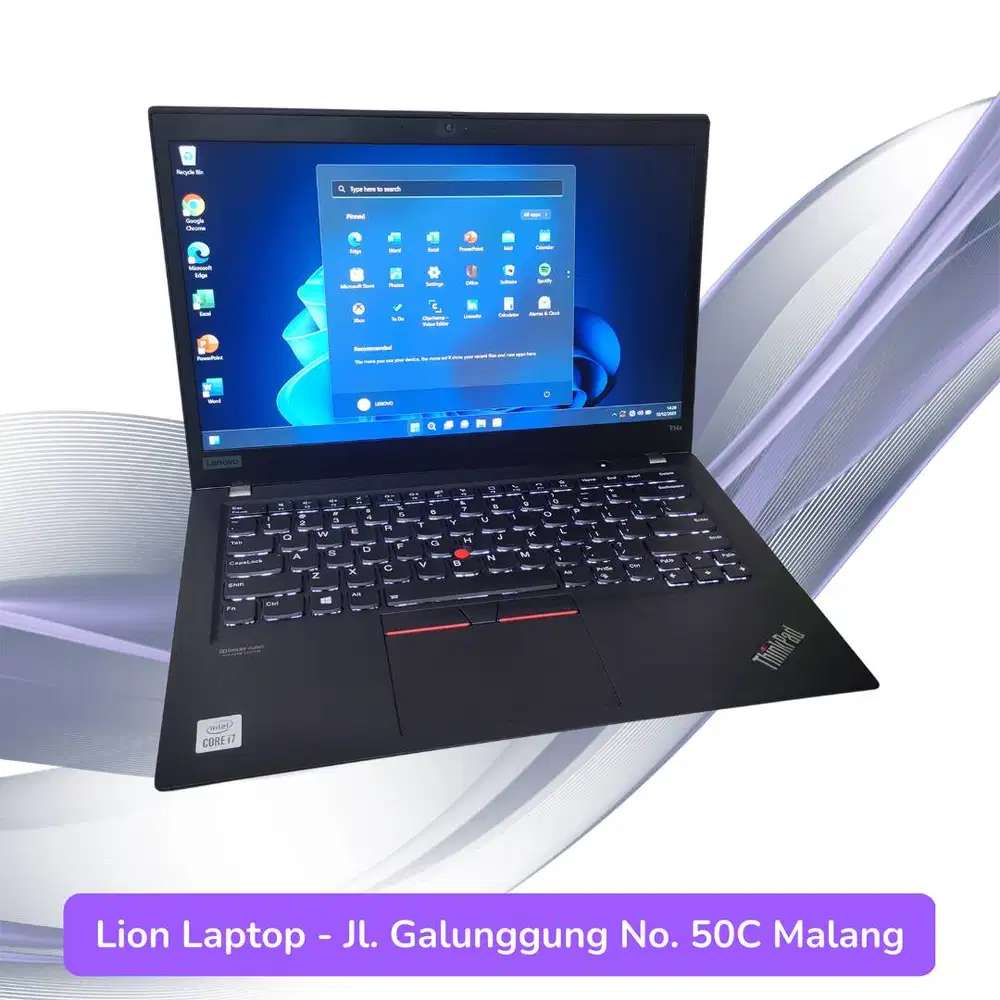 RAM 16GB Core i7 Gen 10 Slim SSD 256GB Lenovo Thinkpad T14S [19|07]