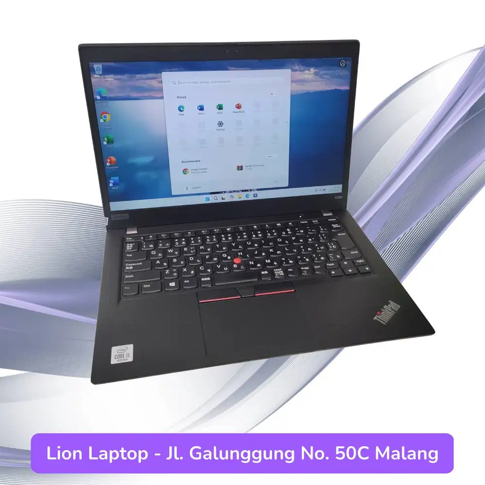 i5 GEN 10 Murah RAM 8GB Lenovo Thinkpad X390 [19|07]