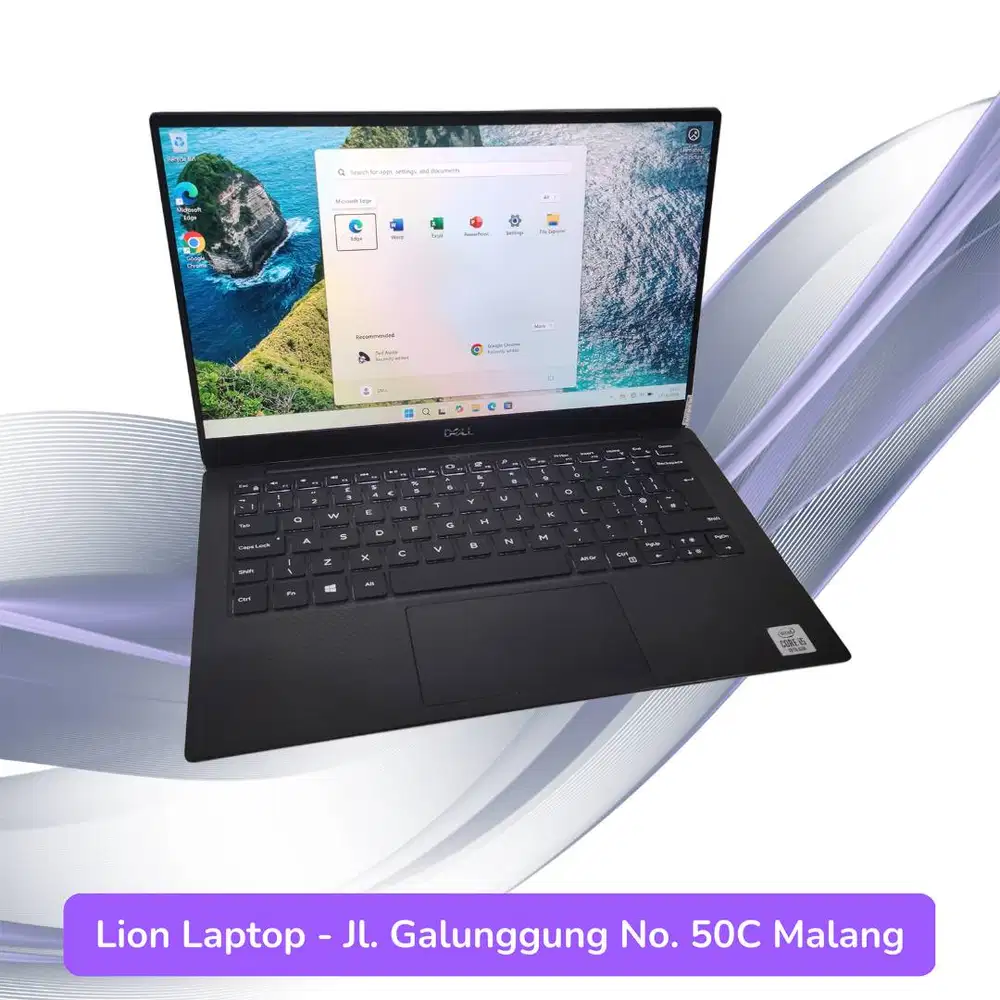 Slim & Ringan Core i5 gen 10 RAM 8 SSD 256 DELL XPS 13 7390 [19|07]