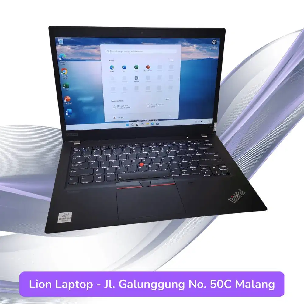 RAM 16GB Slim Core i5 Gen 10 SSD 256GB Lenovo Thinkpad T14s [19|07]