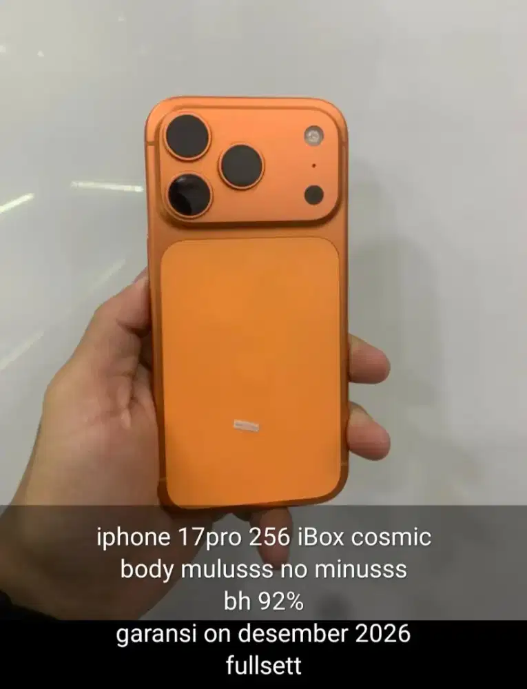 Iphone 17 pro 256 second ibox