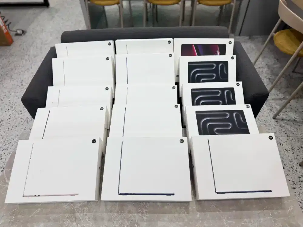 Ready New Macbook Air M3 15Inch, M3 Pro 14Inch & M2 Pro 16Inch