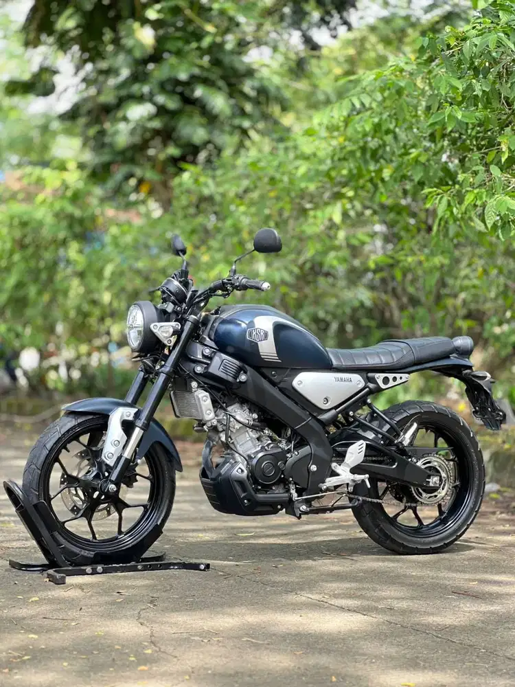 YAMAHA XSR 155 BIRU DOFF 2023 KM LOW FULL ORI