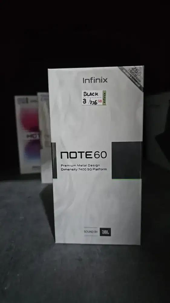 READY INFINIX NOTE 60 5G RAM 8+8/256 NEW