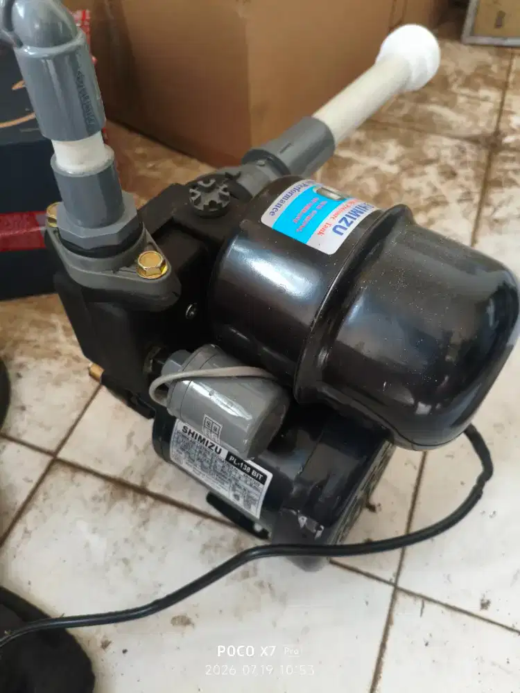 Shimizu mesin air 138bit