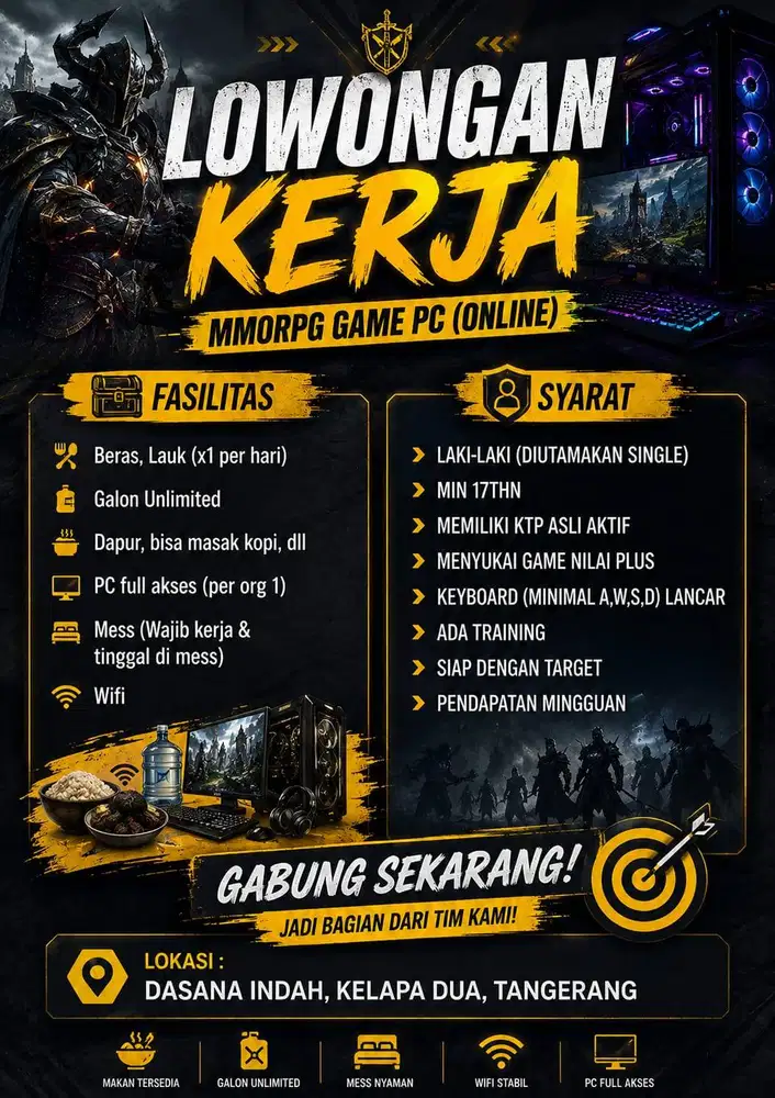 (LOKER) Lowongan Kerja Farmer Game