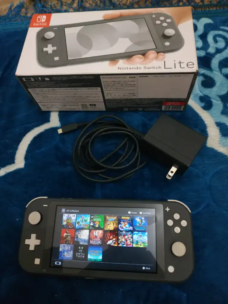 Nintendo switch lite 128gb dual boot,pembelian 2026 mesin 2025 nett