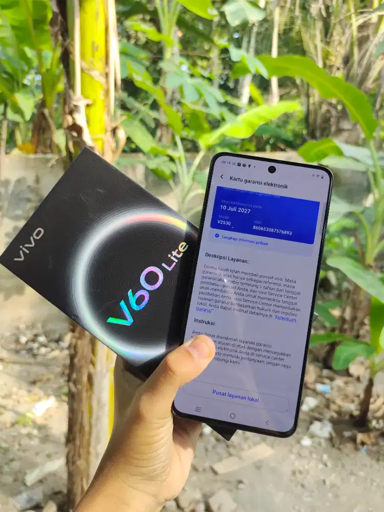 vivo v60lite 8/256 seminggu pakai