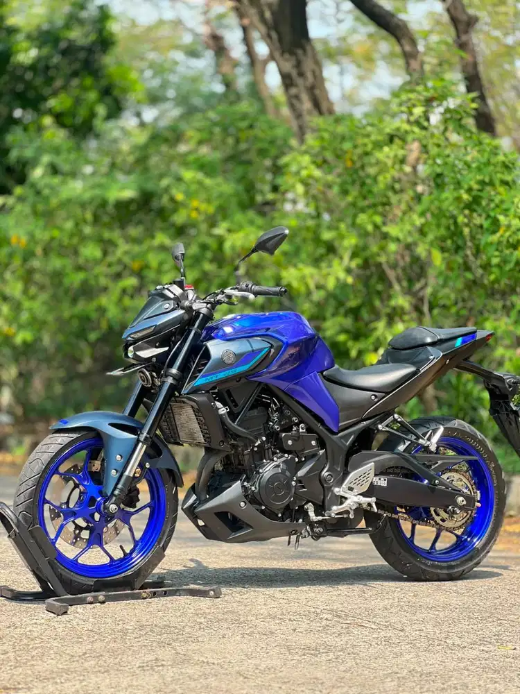 YAMAHA NEW MT25 2023 BIRU KM 9K PAJAK ON KAYAK BARU