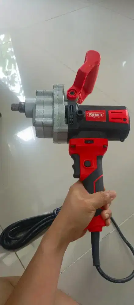 Realm mixer adukan listrik (electric mixer drill) aduk cat/semen
