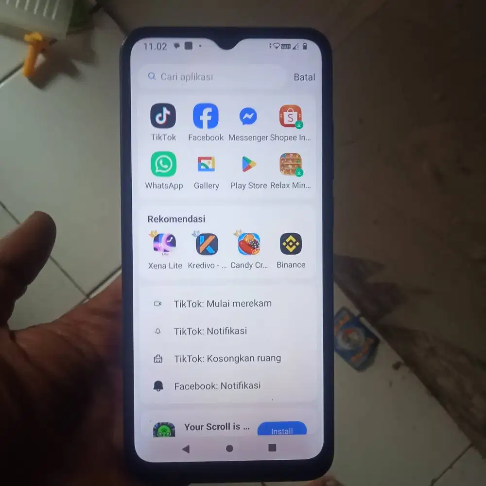 Oppo a15 ram 3/32