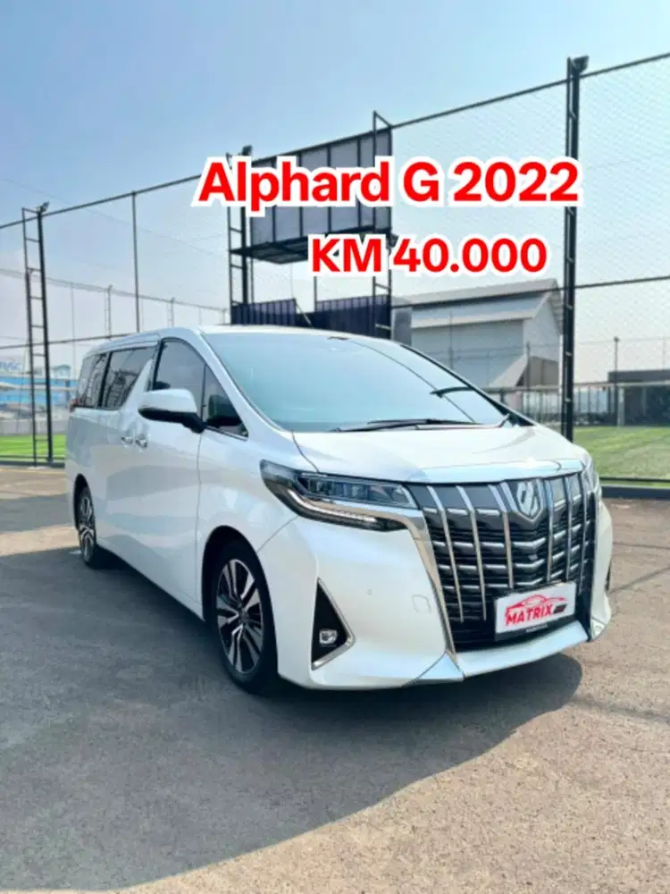 Toyota Alphard G 2022 nik 2022 AT Matic