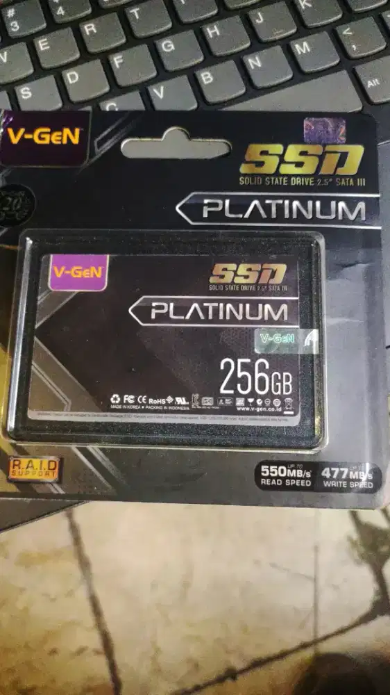 Ssd vigen 256 GB baru