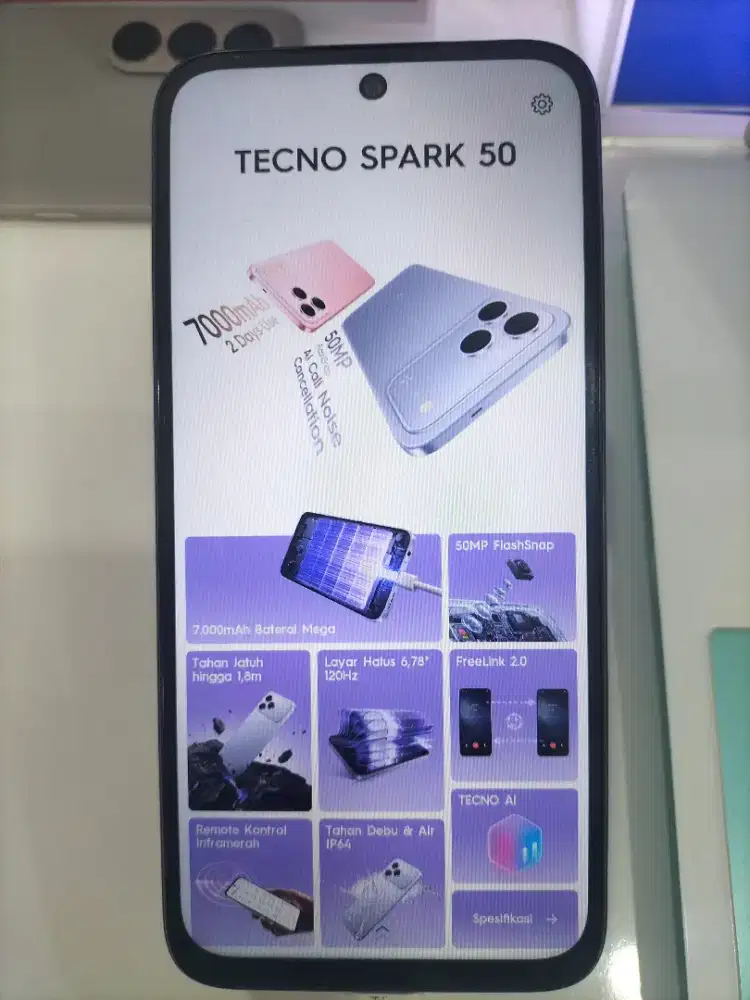 CASH/KREDIT TECNO SPARK 50 4+4/128 GB