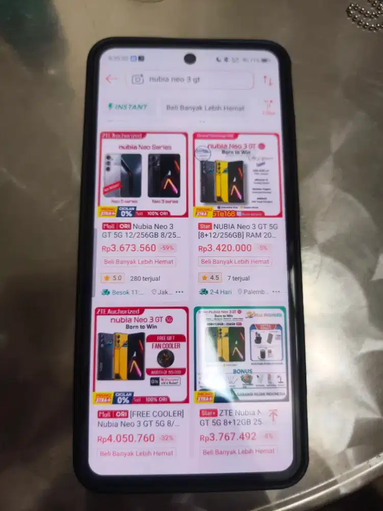 Nubia Neo 3 GT 5G 8/256 (Komplit Dengan Box Exclusive)