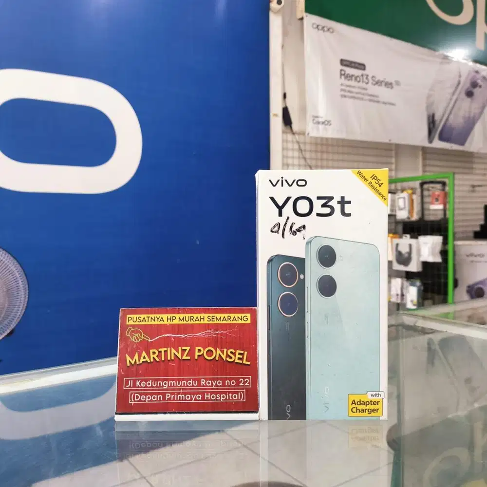 VIVO Y03T 4/64 GB NEW GARANSI RESMI