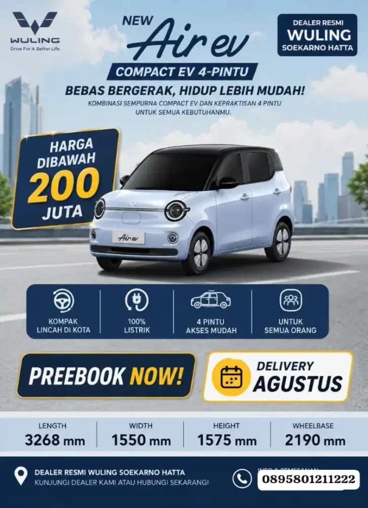 Preebook 5 jt Delevery Agustus
