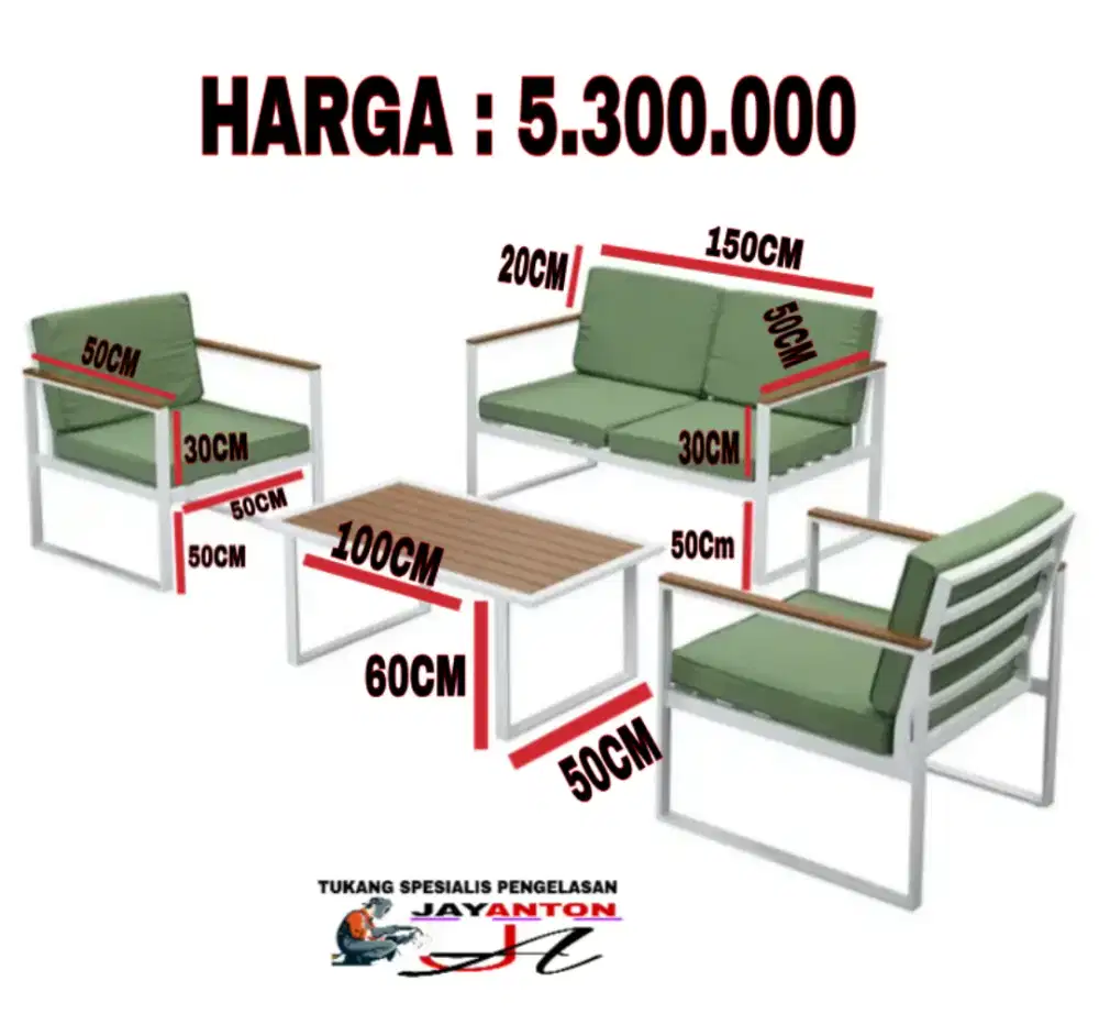 Meja makan satu seat