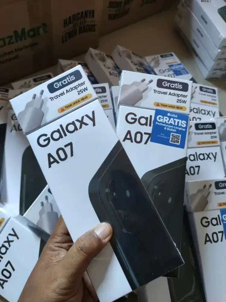 SAMSUNG A07 4/64, 6/128 GB, Baru, No repack