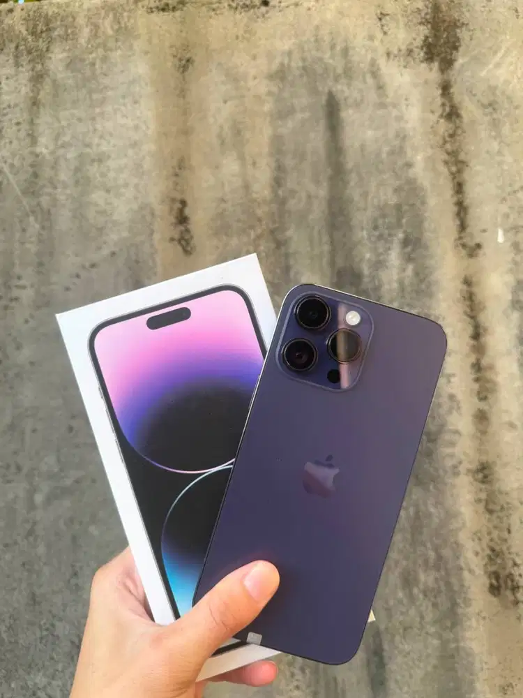 Iphone Ip 14 Promax 128 GB Inter All Operator Deep Purple