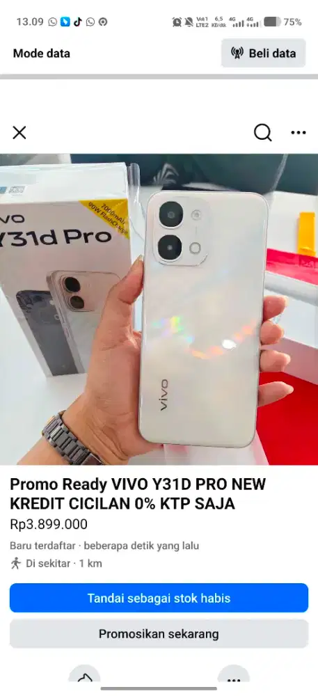 PROMO VIVO Y31DPRO NEW 7000mAh