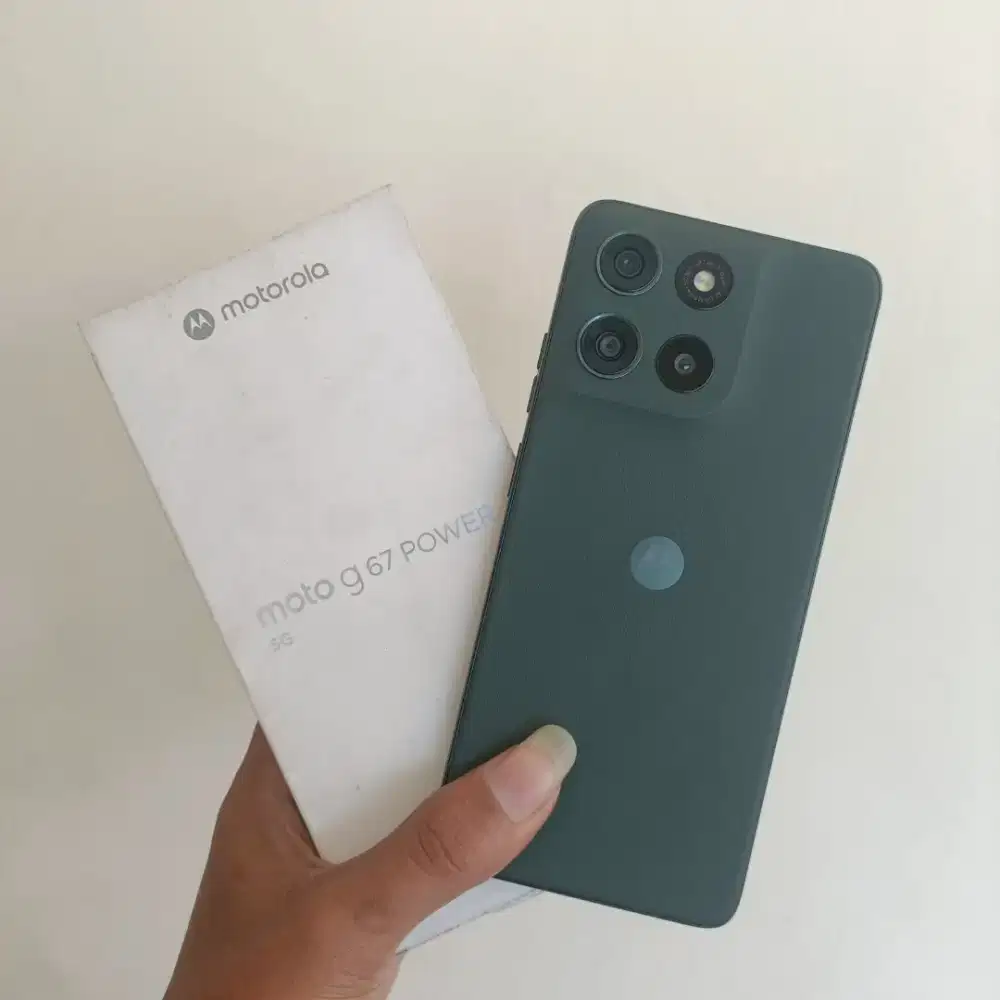 Motorola G67 Power 5G, Lengkap Fullset