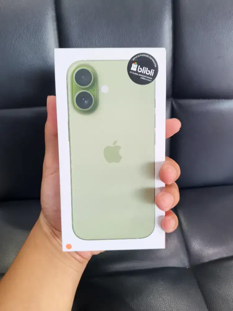 iPhone 17 256GB Sage New Segel Garansi Blibli!