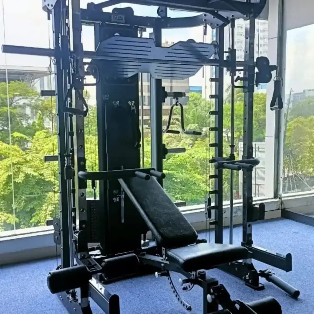 Multi Gym Power Rack Smith Machine Homegym With Bench TL 088