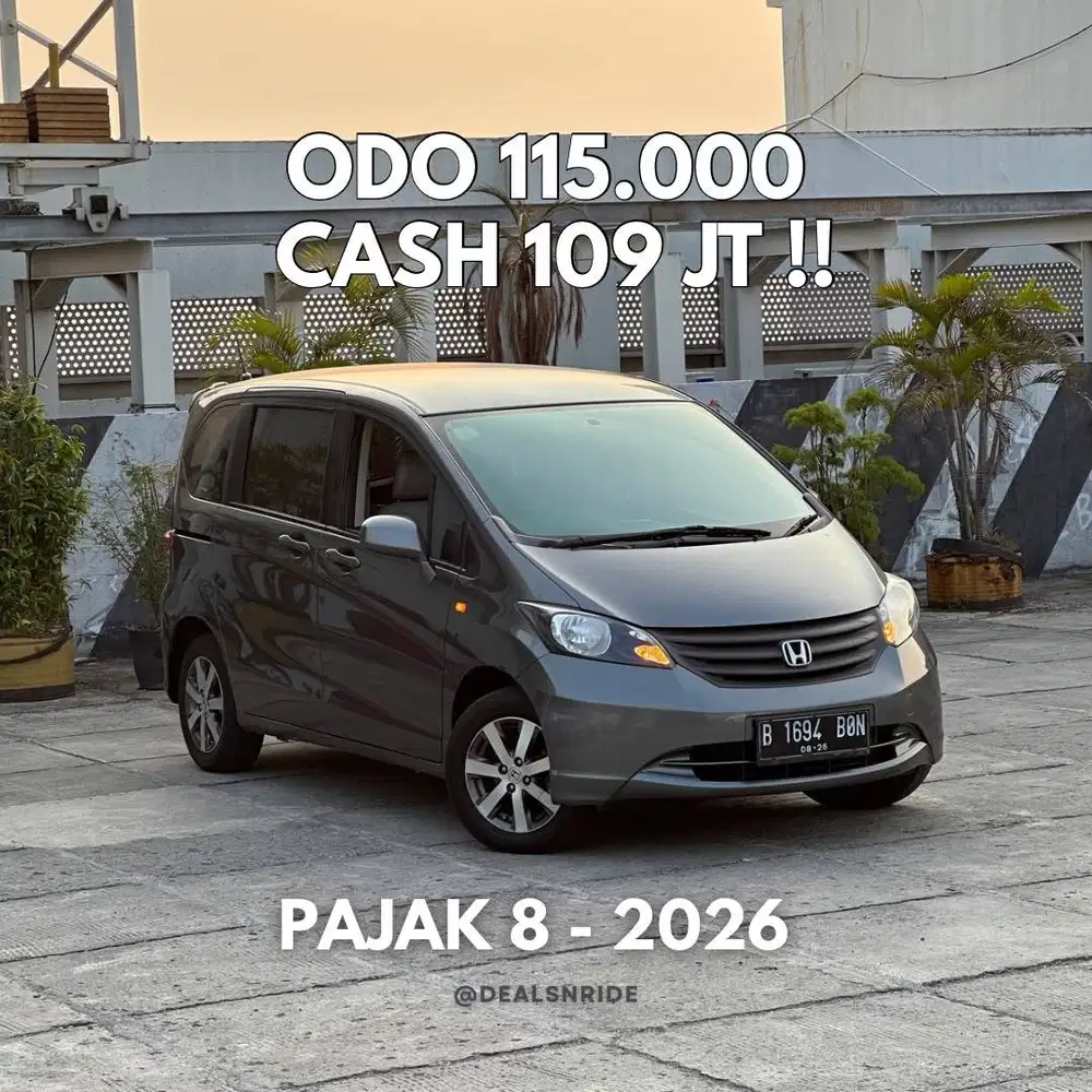 CASHH HANYA 109 JT !! ODO 115.000 PAJAK 8/2026 HONDA FREED SD 2011