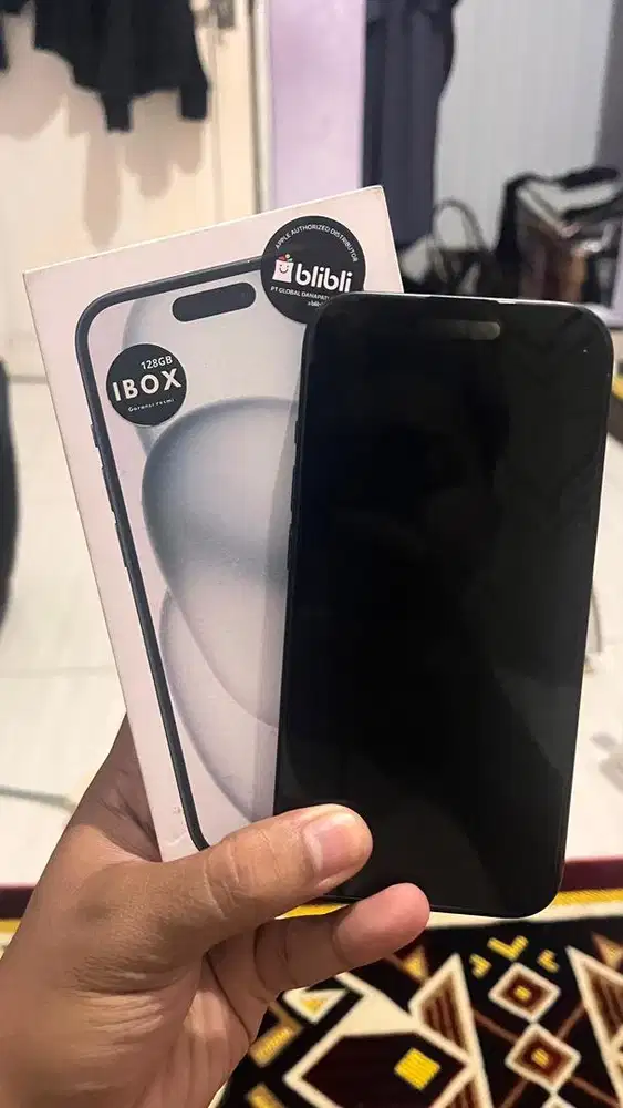 iphone 15 128gb ibox pemakaian