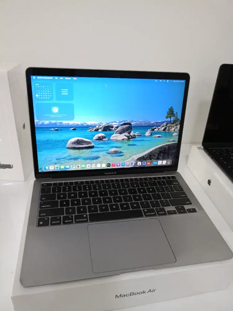 MACBOOK AIR 2020 CHIP M1 13 INCH 8/256 FULLSET MURAH