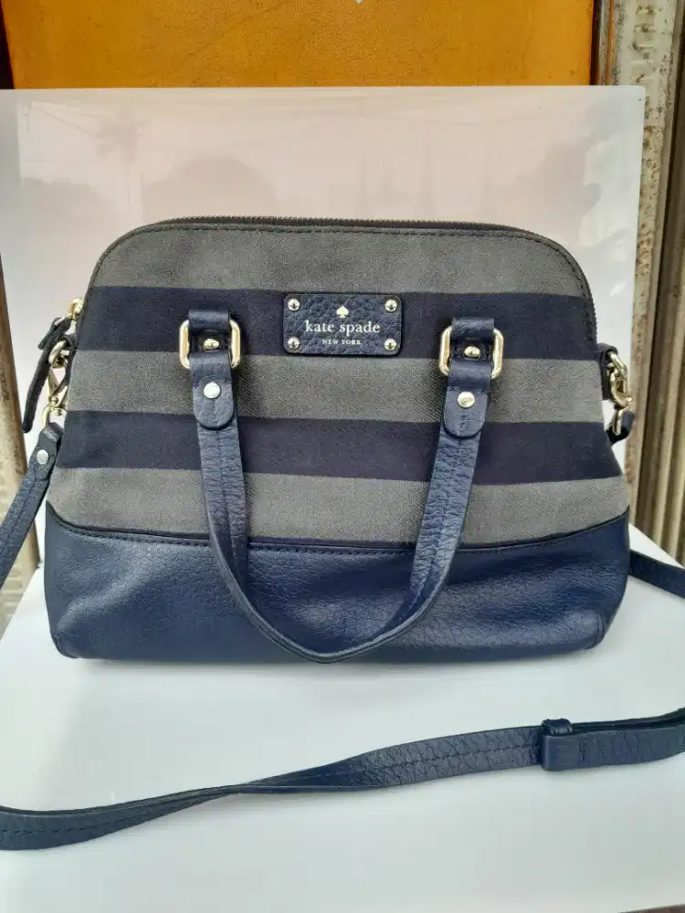 Slingbag Kate Spade New York New Grove Court Stripe  maise Original