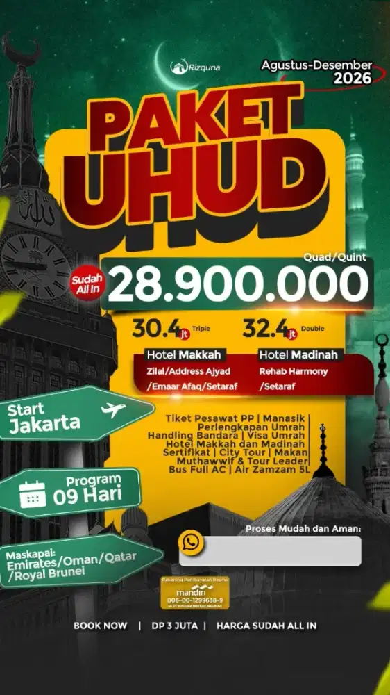 Lowongan SPG  di Travel Umroh