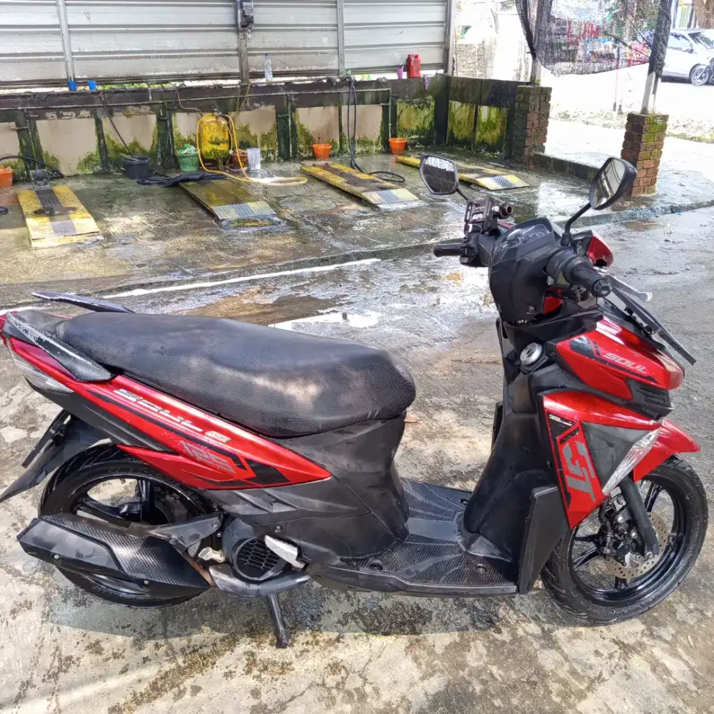 Yamaha Mio Soul GT 125 Blue Core 2015 Merah Hitam Mulus Siap Pakai