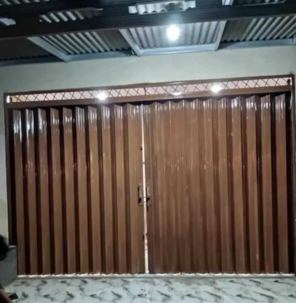 Pintu Harmonika Warung Murah