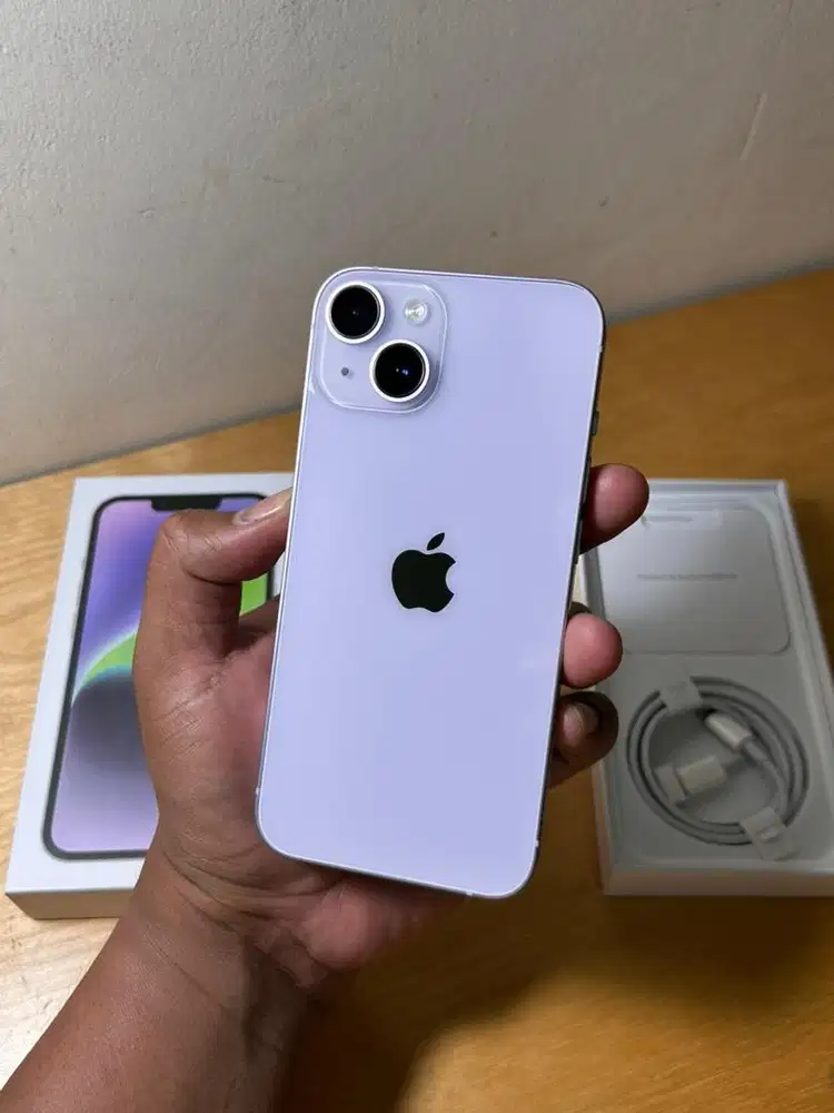 iPhone 14 256GB Purple Inter All Operator Mulus BH 100% Original