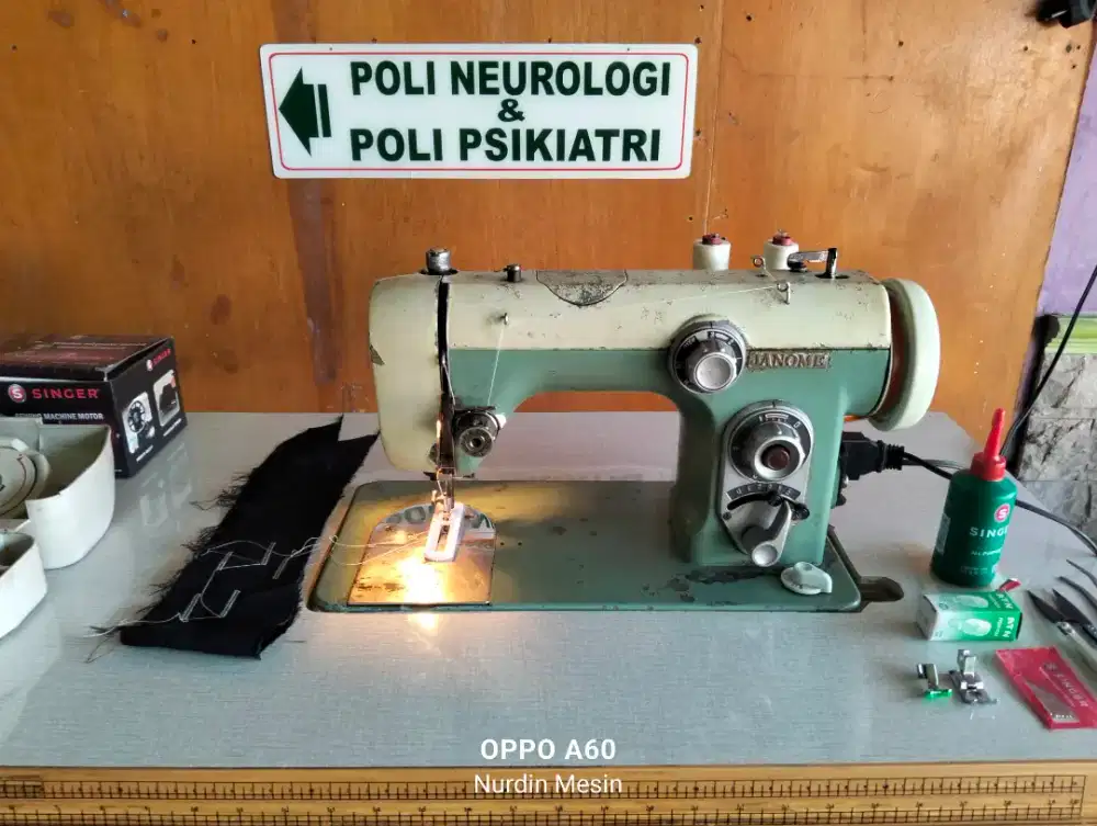 Mesin jahit Multifungsi merk JANOME tipe 670 Original Made in Japan ok