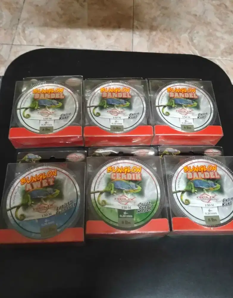 Jual Baru Senar pancing Relix Bunglon Lok Pulomas Jakarta Timur