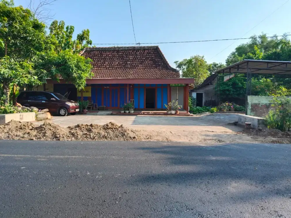 DIJUAL RUMAH JOGLO Rp. 700 JT (NEGO) PENCOL RADUSONGO GERIH, NGAWI