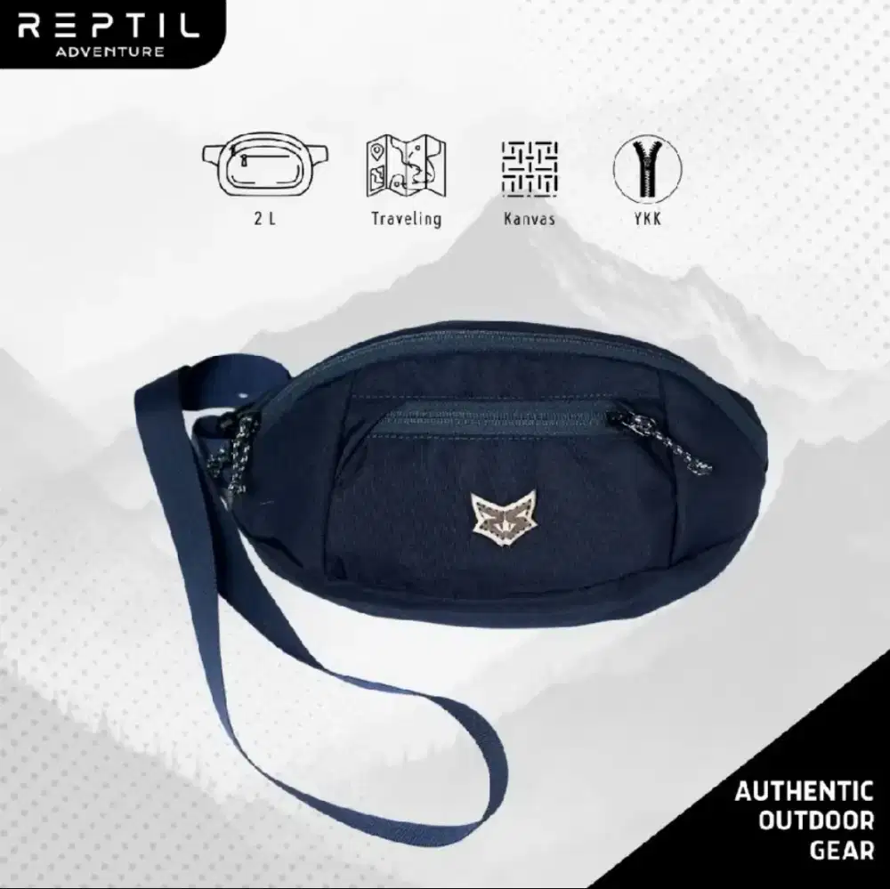 Tas Pinggang dan tas selpang outdoor reptile