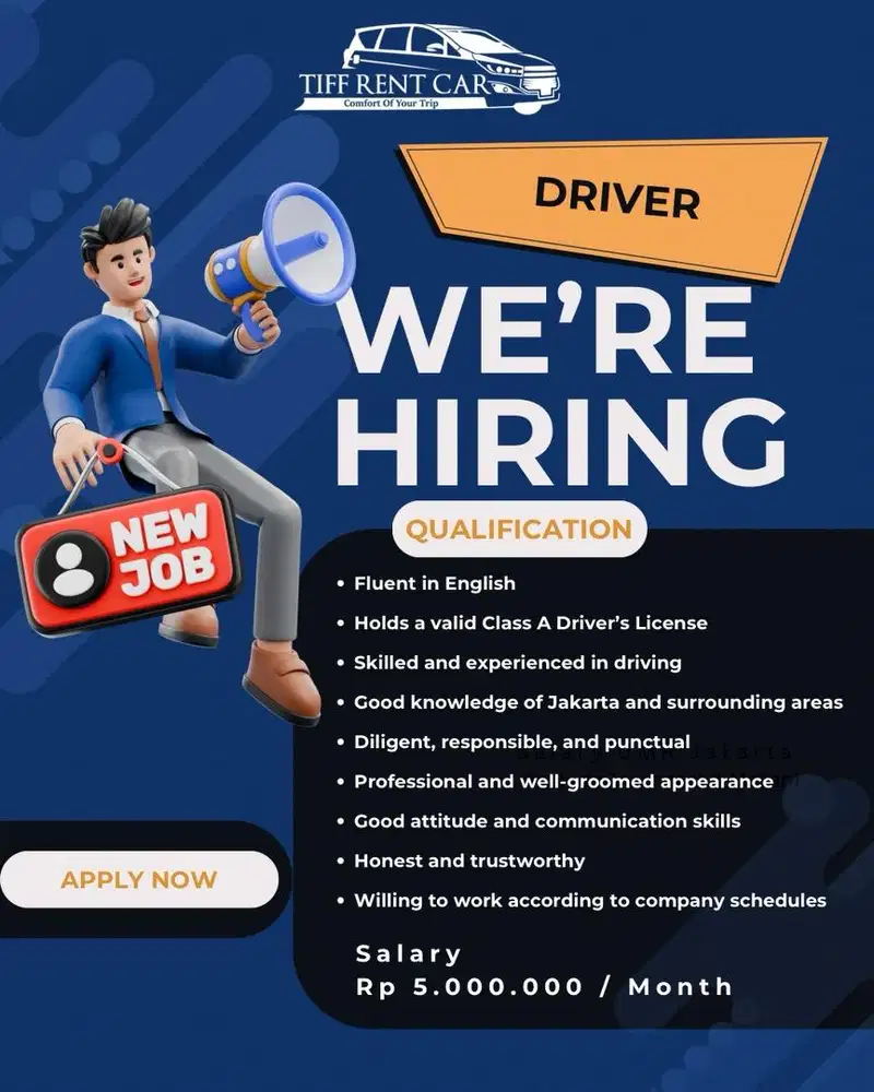 Job Opening - Driver