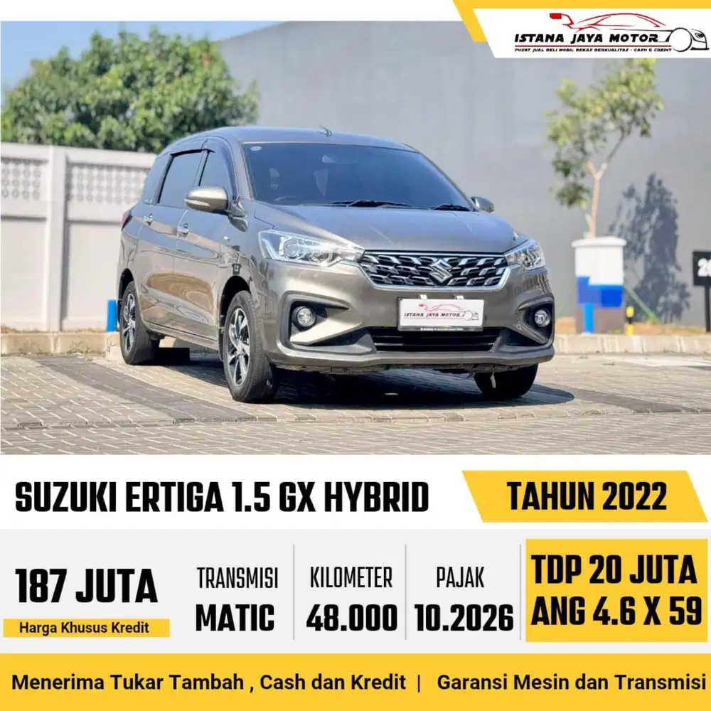 Suzuki Ertiga GX Hybrid at 2022