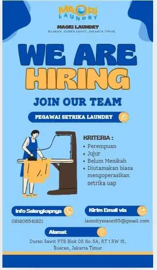 Karyawan Setrika