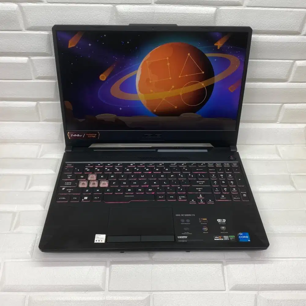 LAPTOP ASUS TUF GAMING F15 FX506HF i5-11400H RAM 8 GB SSD 512 GB