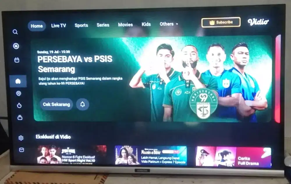 TV LED COOCAA 32 INC SMART ANDROID DAN DIGITAL BAGUS DAN NORMAL