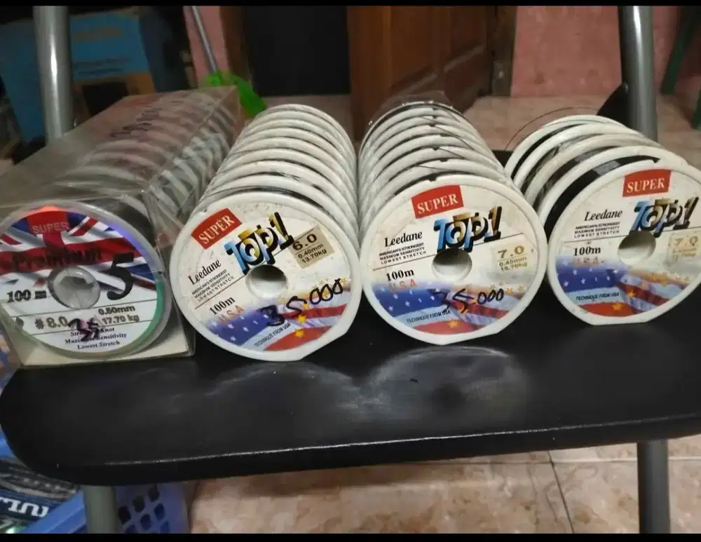 Jual Baru Senar pancing Super Top Lok Pulomas Jakarta Timur