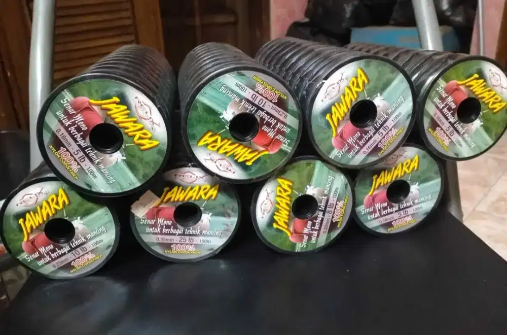 Jual Baru Senar pancing Jawara Lok Pulomas Jakarta Timur