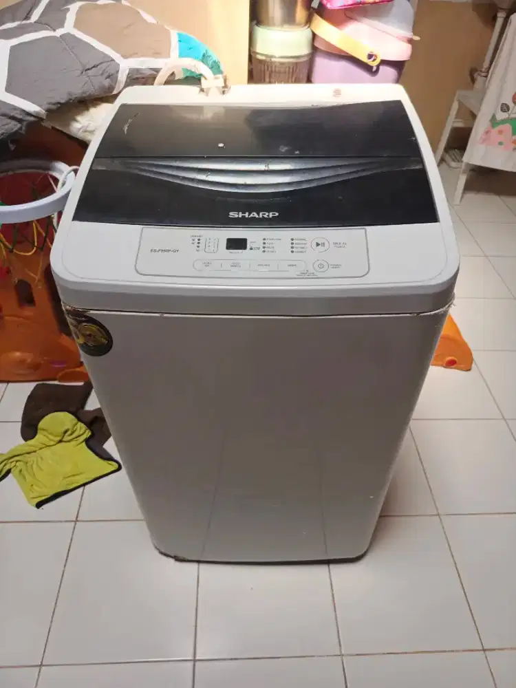 Mesin cuci Sharp top loading