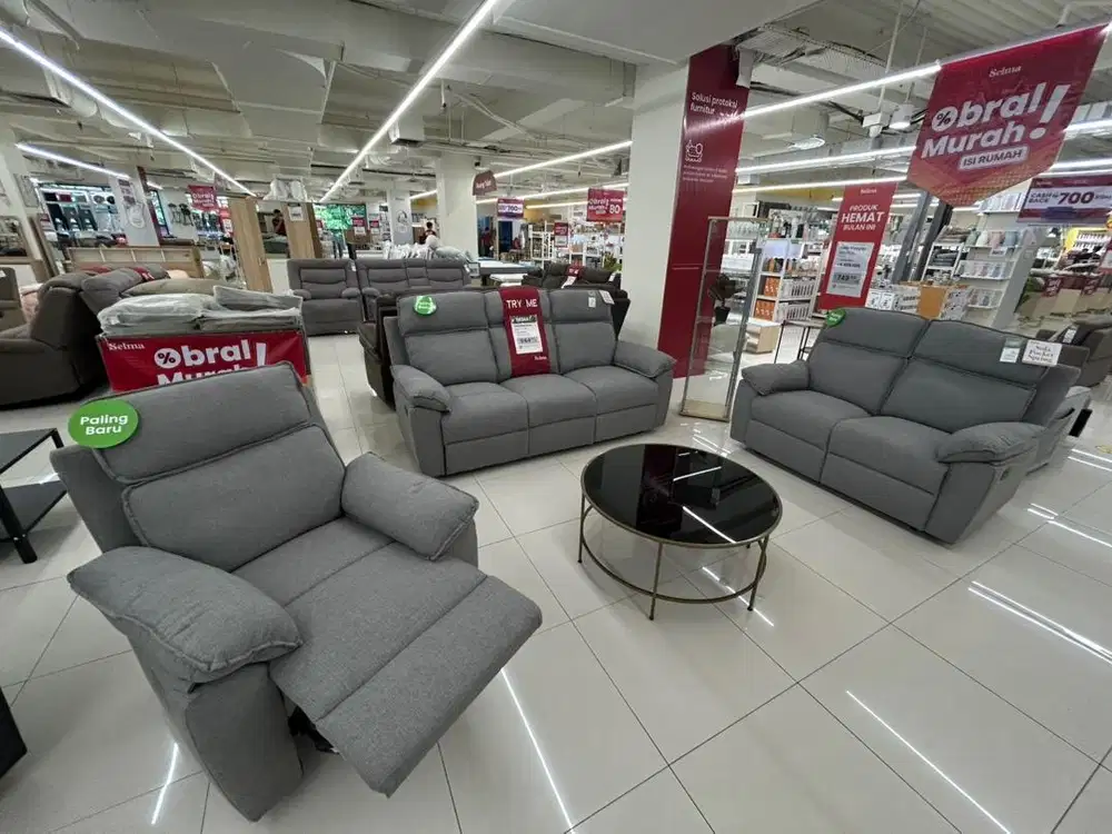 SOFA SET RECLINER MINIMALIS