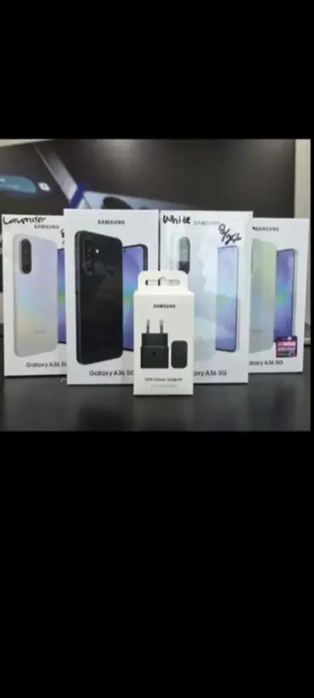 Samsung A36 256gb ram 8gb lavender ungu purple violet pink